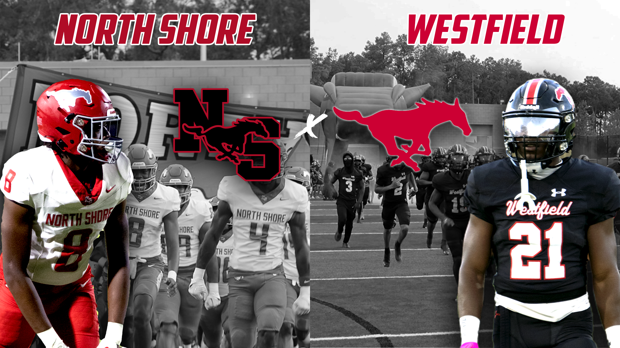 POWERHOUSE HOUSTON MATCH-UP North Shore vs The Woodlands | Texas High School Football #txhsfb