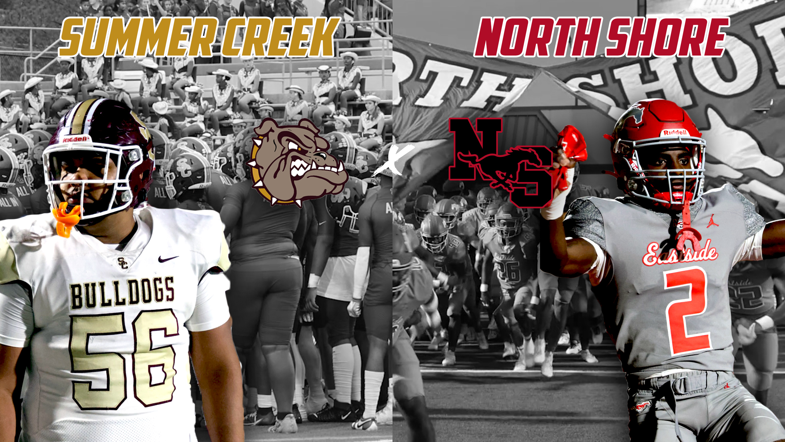 HOUSTON HEAVYWEIGHT DISTRICT BOUT Summer Creek vs North Shore | Texas High School Football #txhsfb