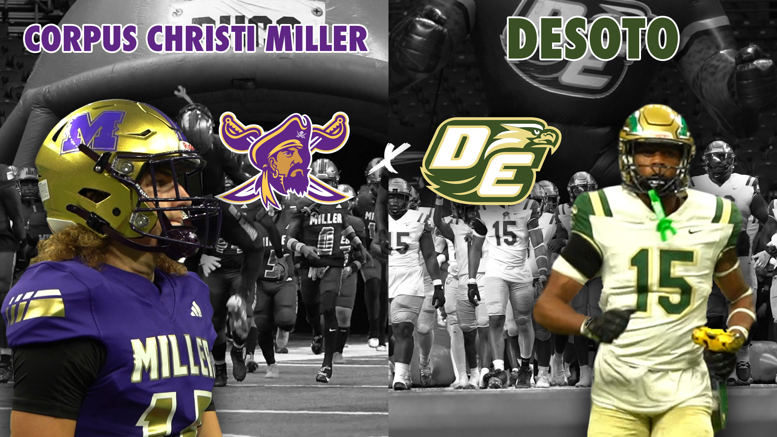 Desoto Bounceback Corpus Christi Miller Buccaneers vs Desoto Eagles
