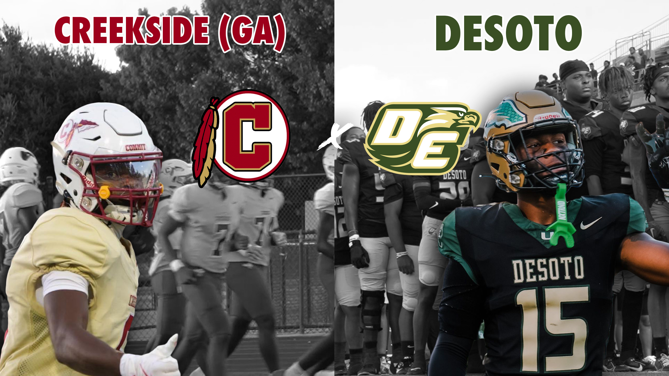 Defending 6A State Champions DeSoto Eagles host Georgia’s Creekside High School