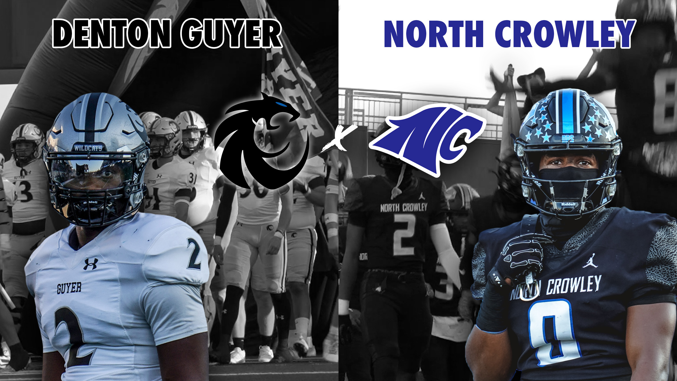 DOES NORTH CROWLEY RUN THE METROPLEX? Denton Guyer Wildcats vs North Crowley Panthers