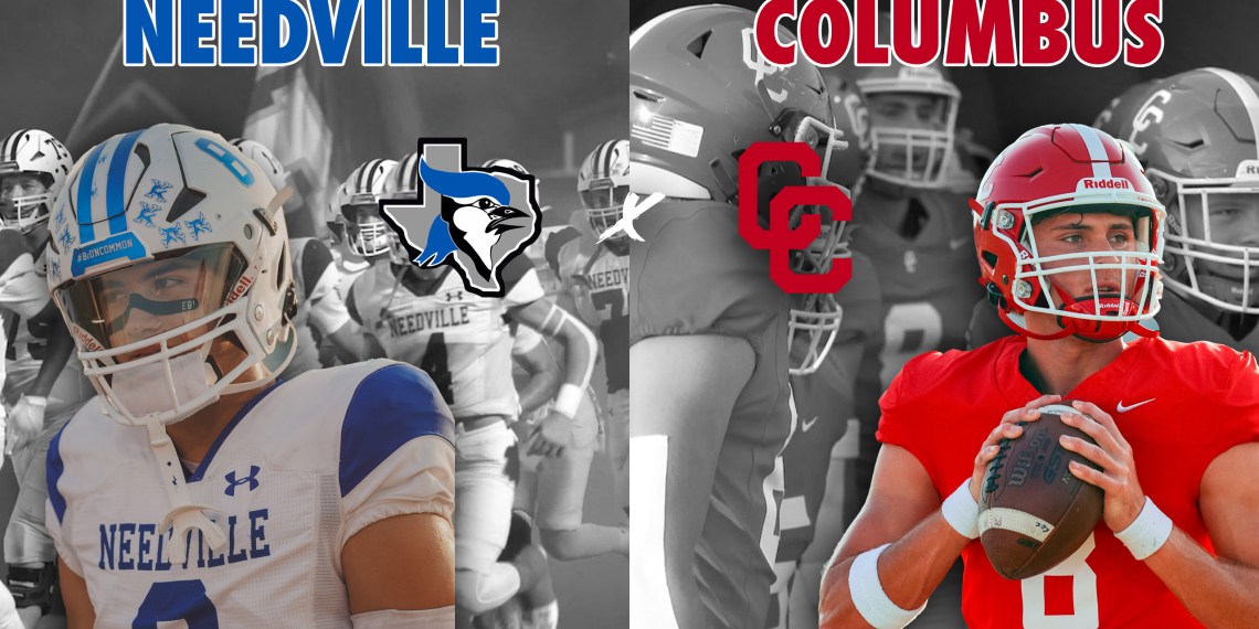 SMALL TOWN FRIDAY NIGHT 3A PLAYS 4A Needville Bluejays vs Columbus Cardinals