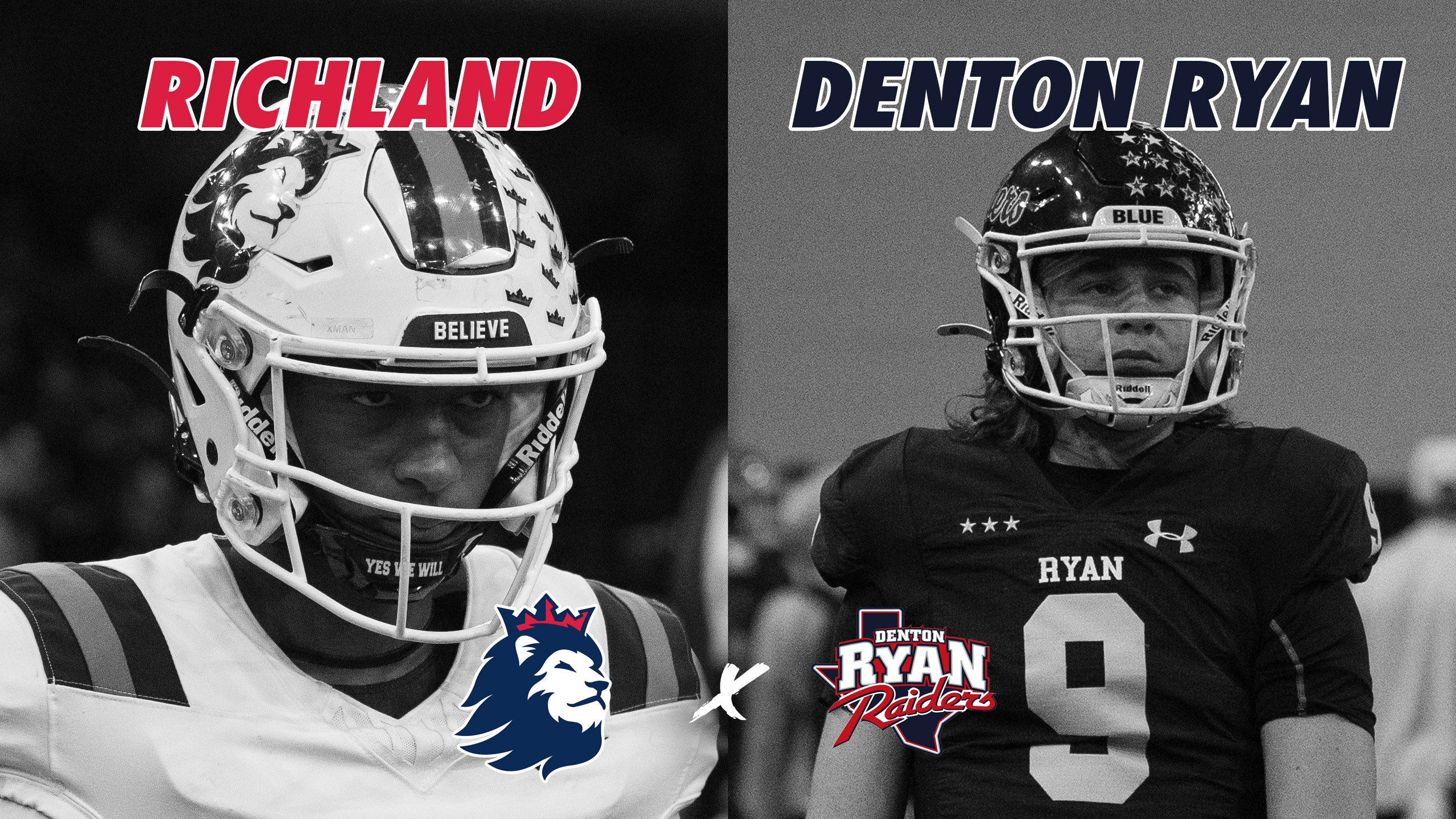 5A REGULAR SEASON PLAYOFFS REMATCH Richland vs Denton Ryan