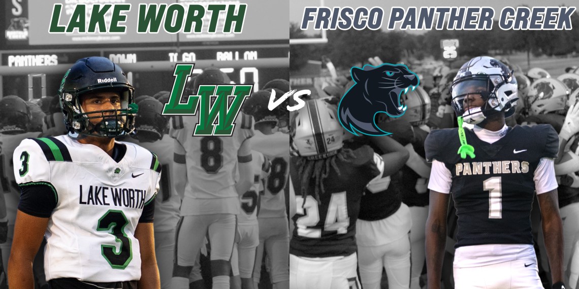 Lake Worth vs #7 Frisco Panther Creek 4A LOADED D1 TALENT OPENING WEEK MATCH-UP #txhsfb