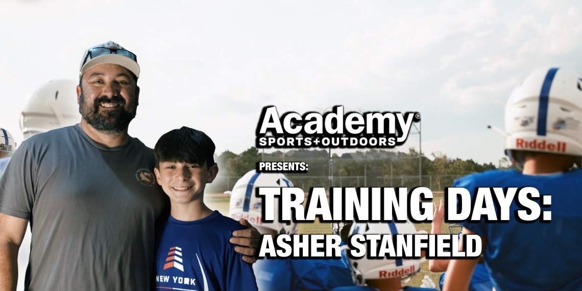 Academy Sports + Outdoors Presents “Training Days” Asher Stanfield KYF Giants Episode 6 #txhsfb