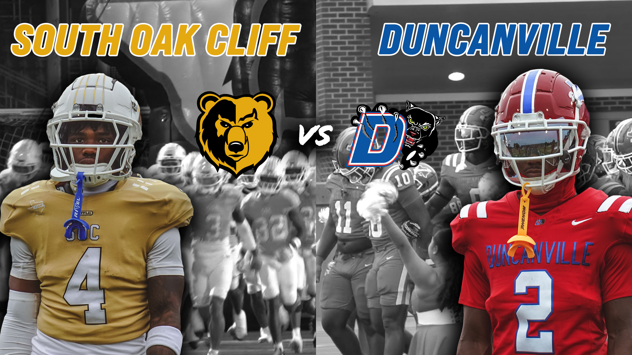 #2 South Oak Cliff vs #3 Duncanville SOUTH DALLAS SHOWDOWN WILL 5A TAKE DOWN 6A KINGS? #txhsfb