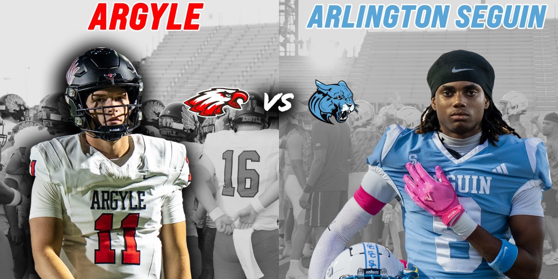 #5 Argyle vs Arlington Seguin 5A DISTRICT RACE BEGINS TO HEAT UP WILL THE EAGLES SOAR? #txhsfb