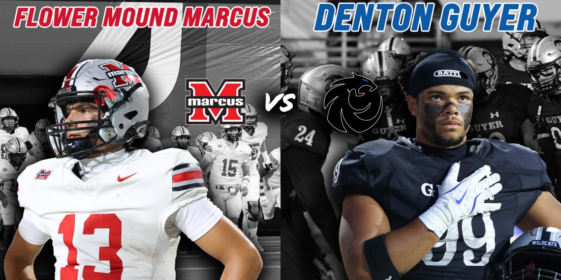 Flower Mound Marcus vs Denton Guyer 6A DFW DISTRICT FACE-OFF RIVALRY #txhsfb