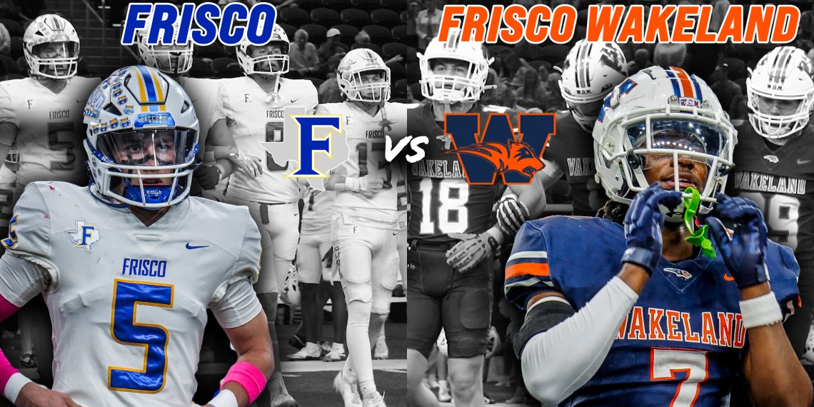 Frisco vs Frisco Wakeland 5A DI DISTRICT BATTLE COMES DOWN TO THE WIRE #txhsfb