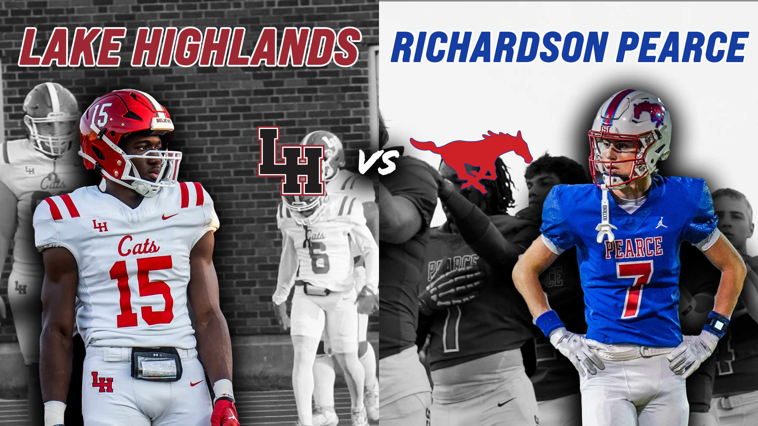Lake Highlands vs Richardson Pearce 6A DFW DISTRICT FACE-OFF #txhsfb