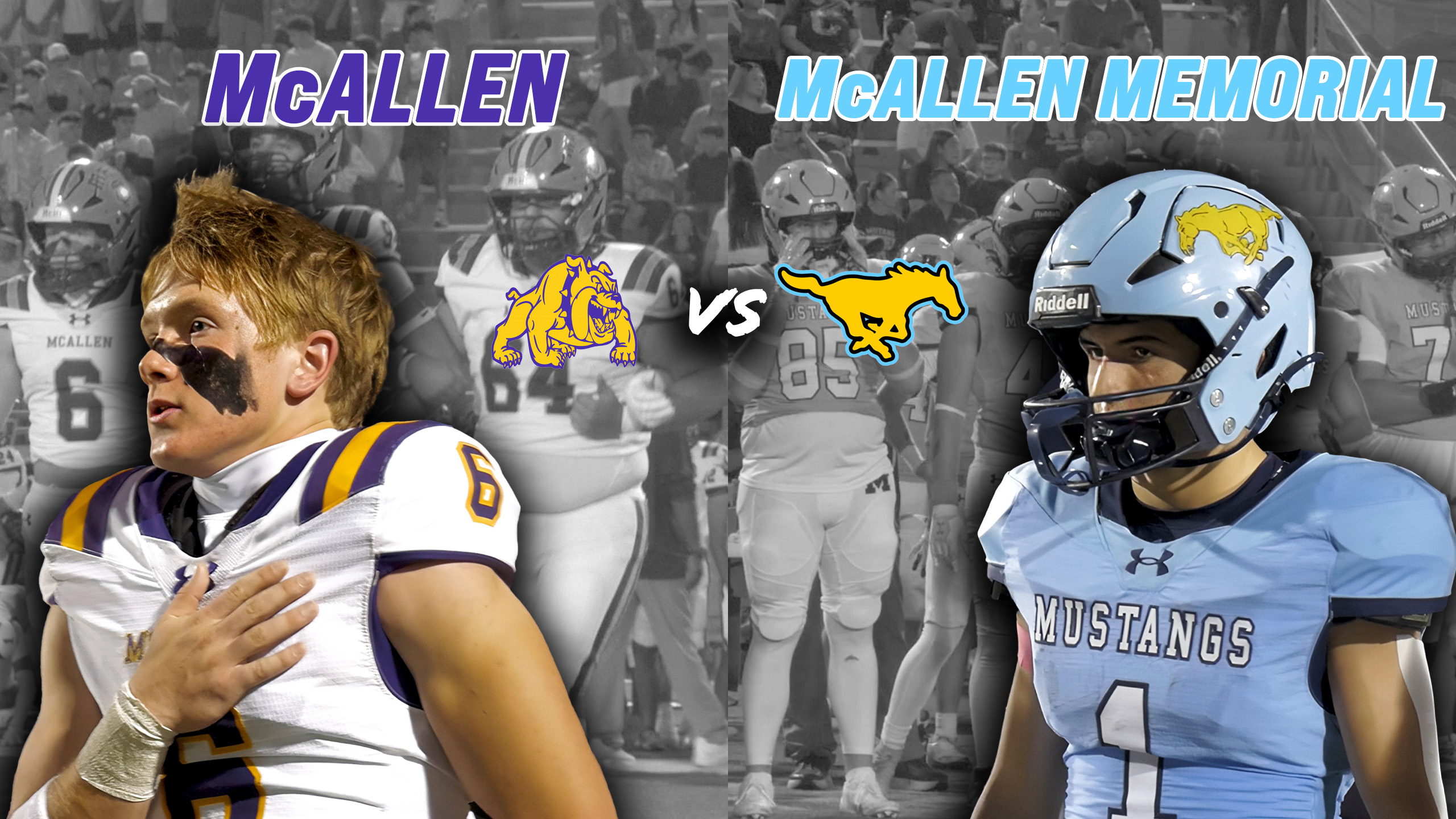 McAllen vs McAllen Memorial RIO GRANDE VALLEY DISTRICT MATCH-UP LATE GAME CLASSIC PURO 956 #txhsfb