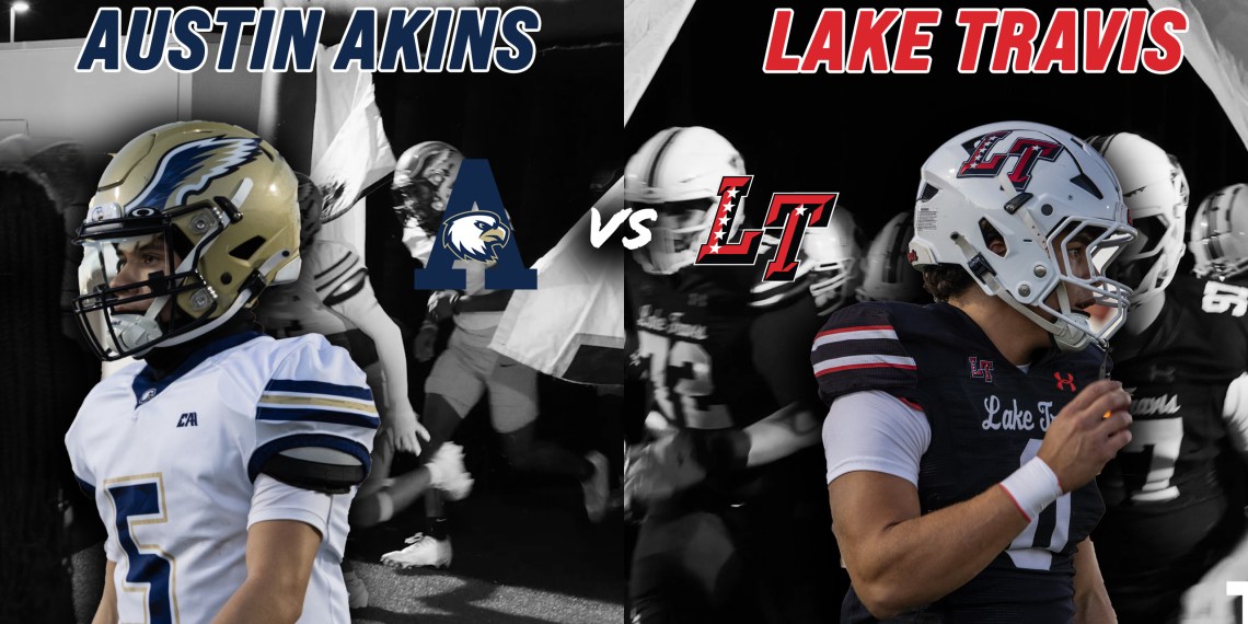 Austin Akins vs #4 Lake Travis 6A AUSTIN AREA TOP TEAM ROLLS THROUGH DISTRICT PLAY #txhsfb
