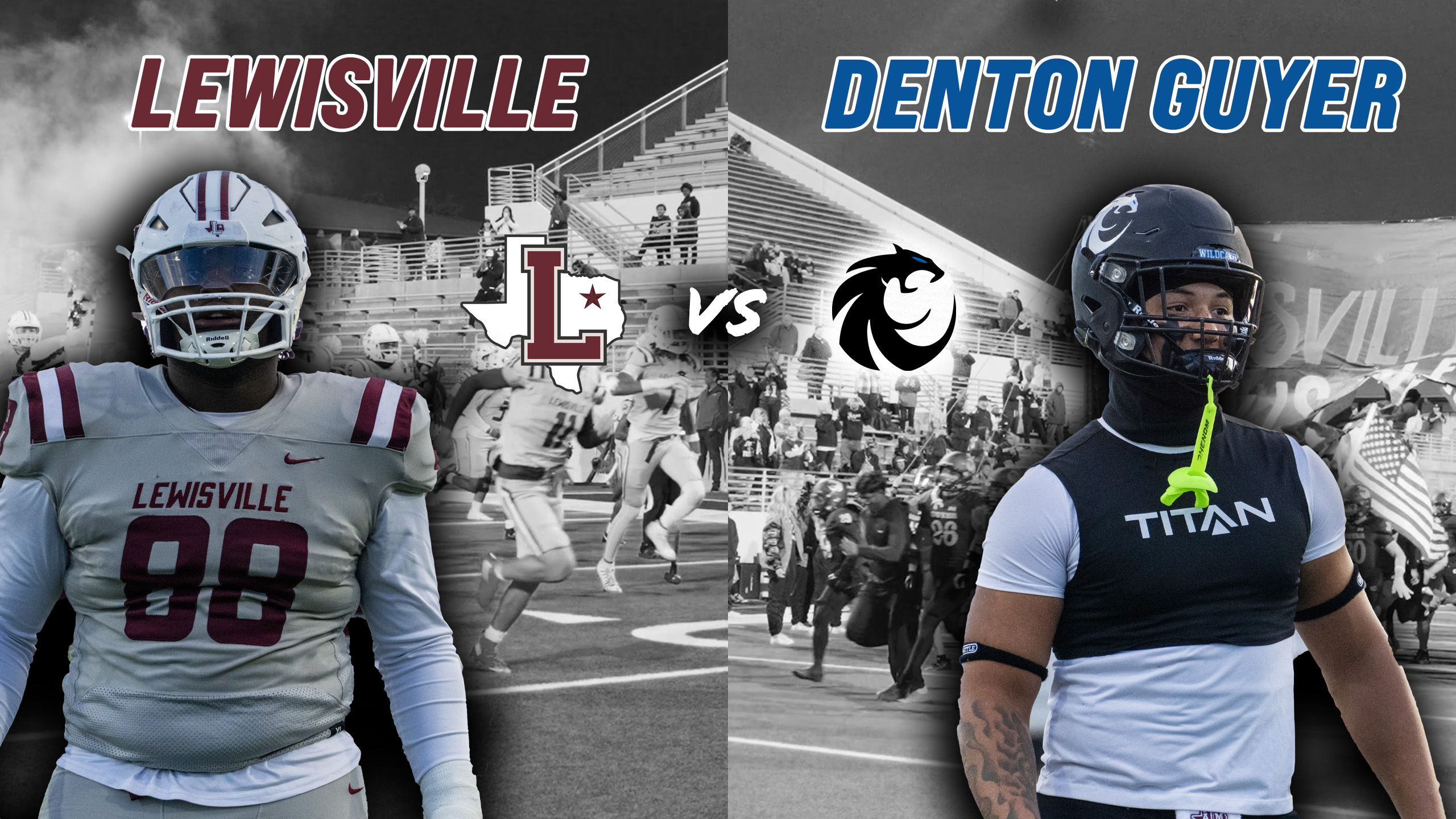 Lewisville vs #11 Denton Guyer 6A DFW DISRTICT CHAMPIONSHIP ON THE LINE #txhsfb
