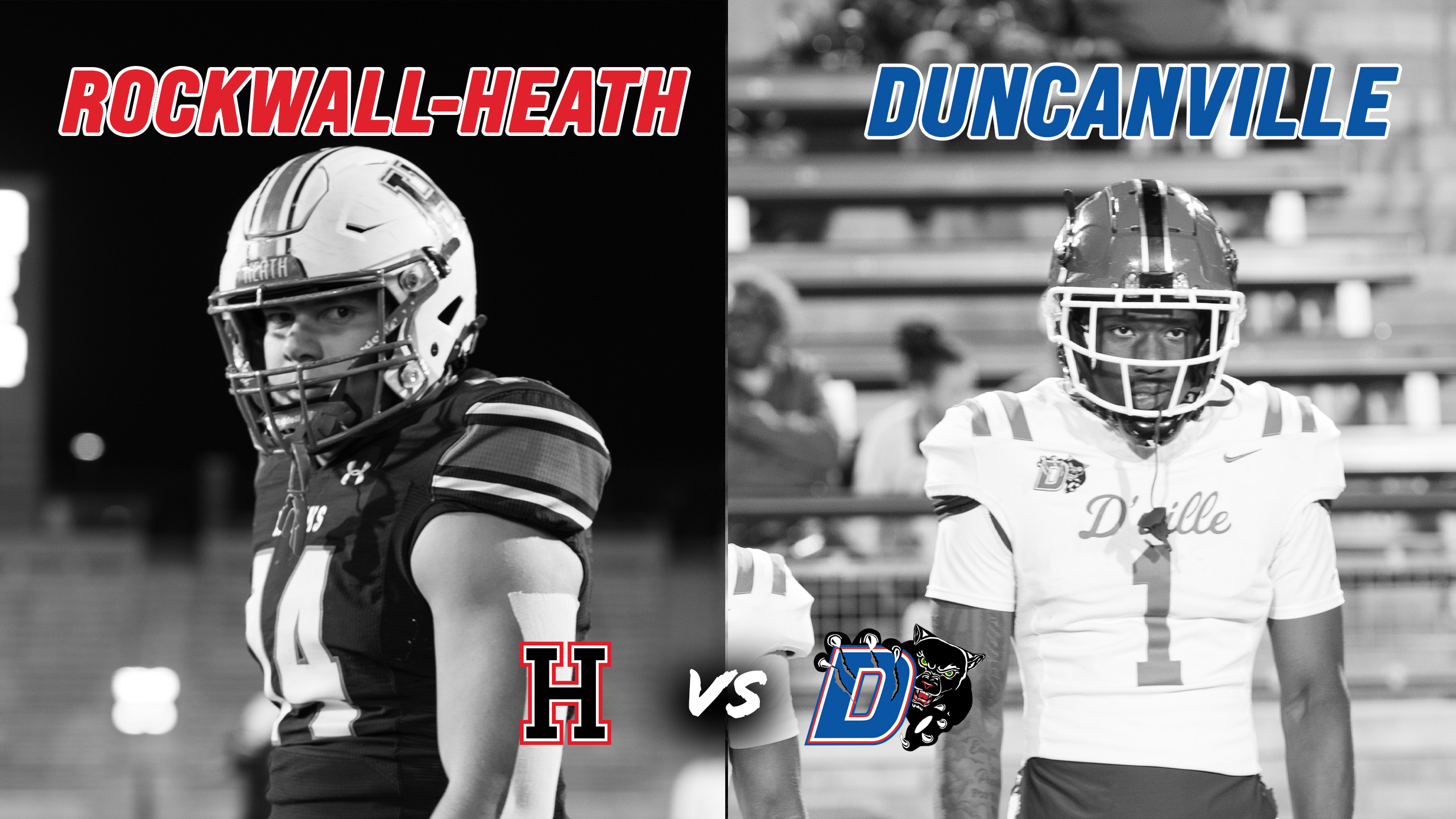 Rockwall-Heath vs #9 Duncanville 6A D1 AREA ROUND TEXAS HIGH SCHOOL FOOTBALL PLAYOFFS #txhsfb