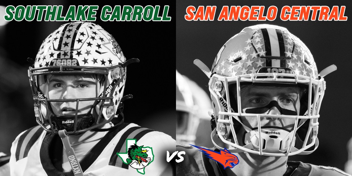 #1 Southlake Carroll vs San Angelo Central 6A D2 AREA RD TEXAS HIGH SCHOOL FOOTBALL PLAYOFFS #txhsfb