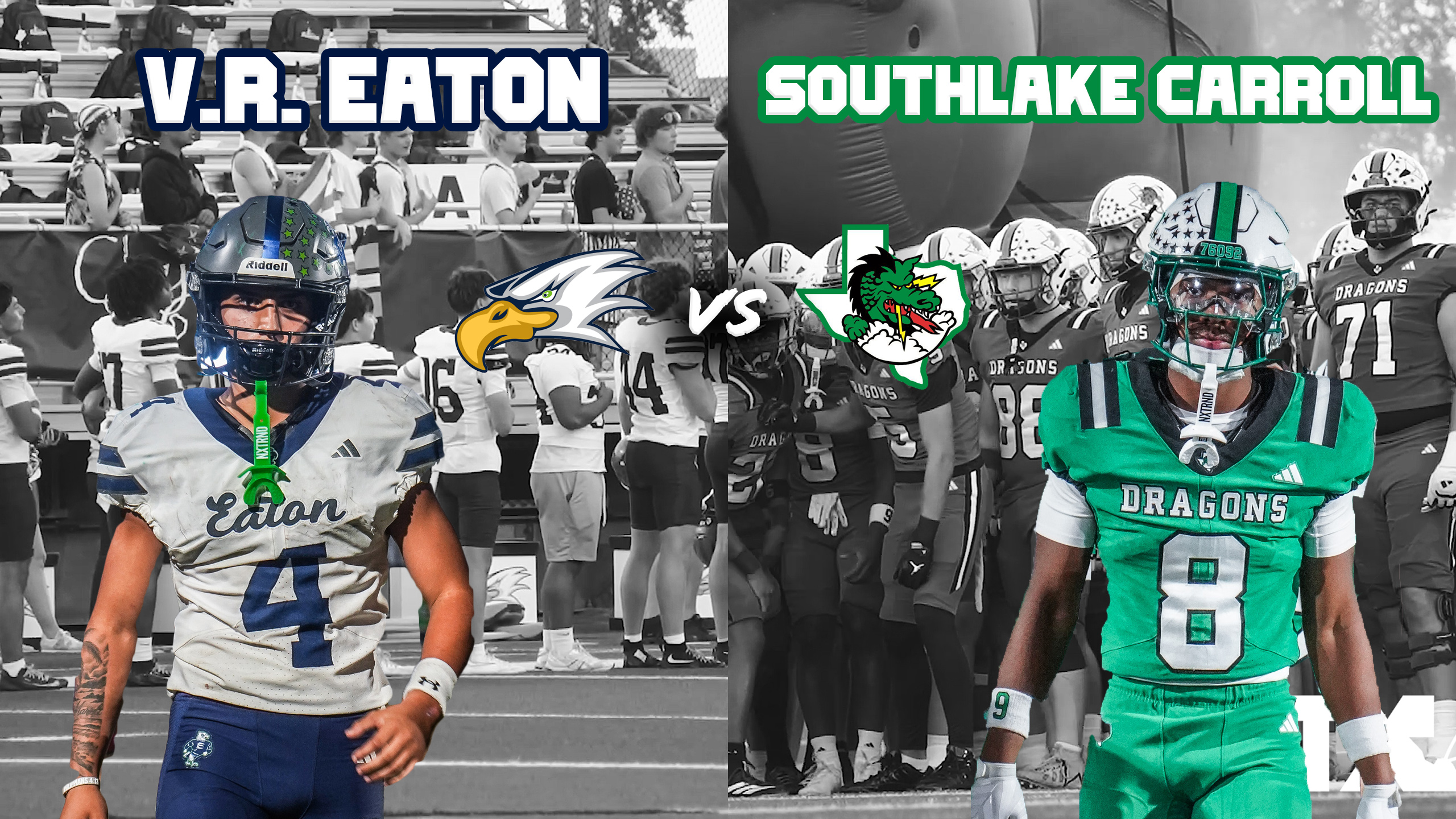 V.R. Eaton vs Southlake Carroll THE DRAGONS BEGIN HUNT IN DISTRICT PLAY