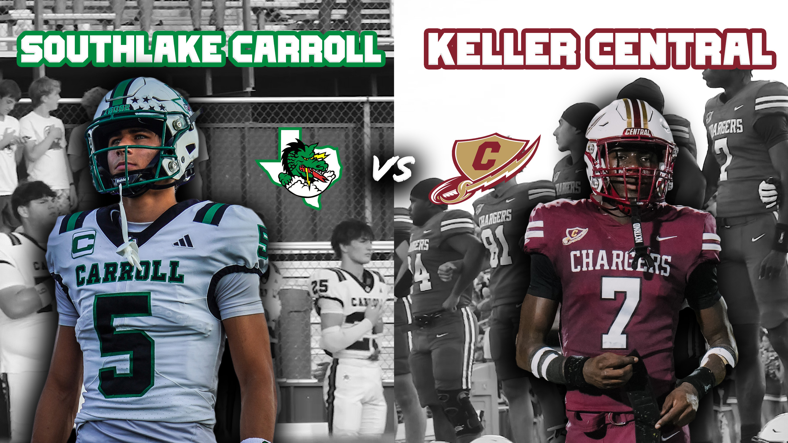 Southlake Carroll vs Keller Central 6A DFW DISTRICT BATTLE