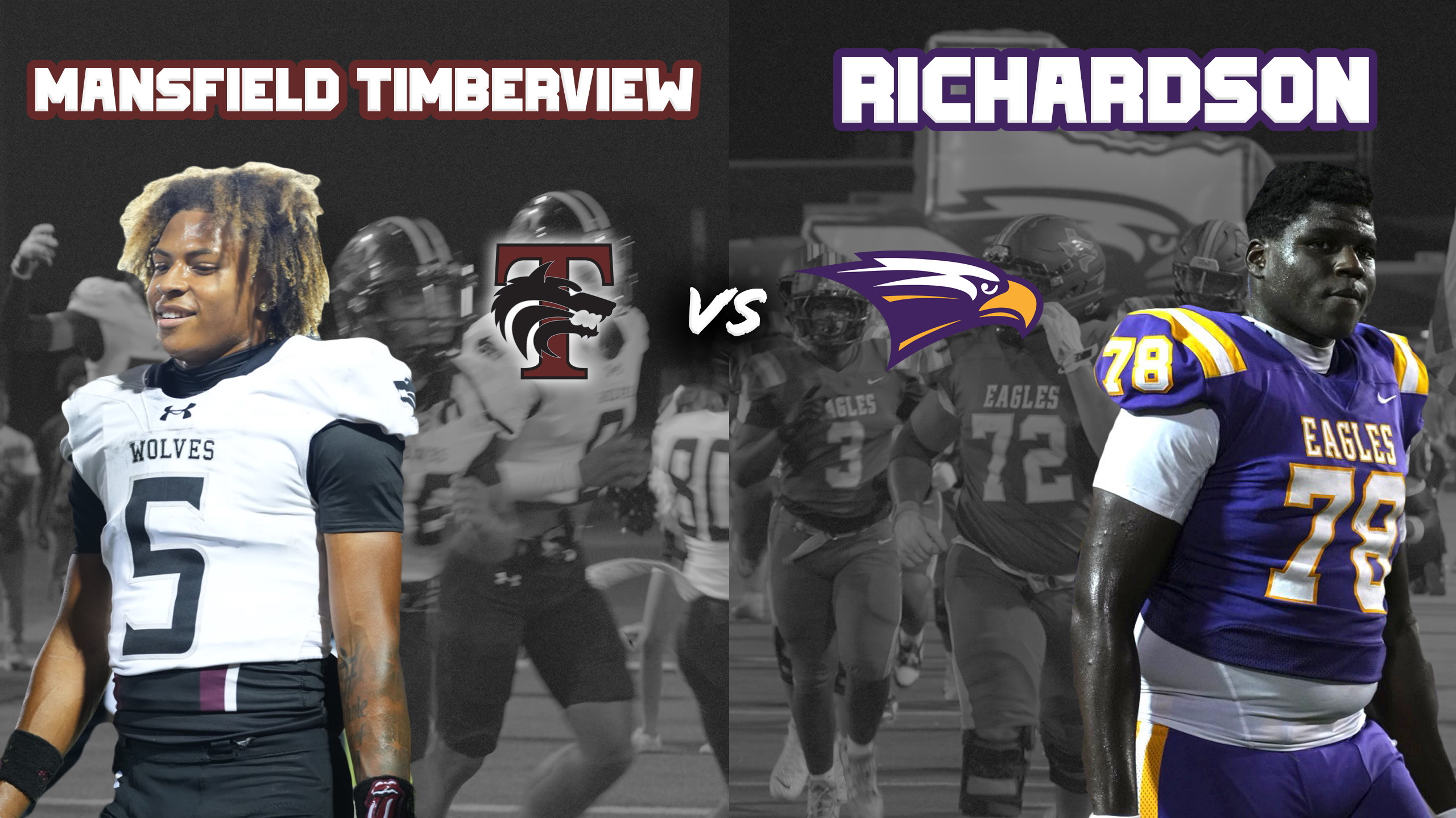 #9 Mansfield Timberview vs Richardson DFW 5A TAKES ON 6A
